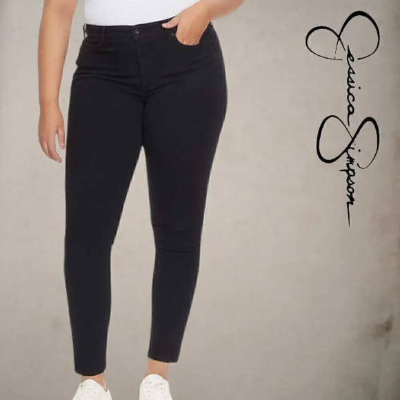 Jessica Simpson | Ladies' Skinny Jean | High-Rise Slimming | Black | NWOT - Picture 3 of 5